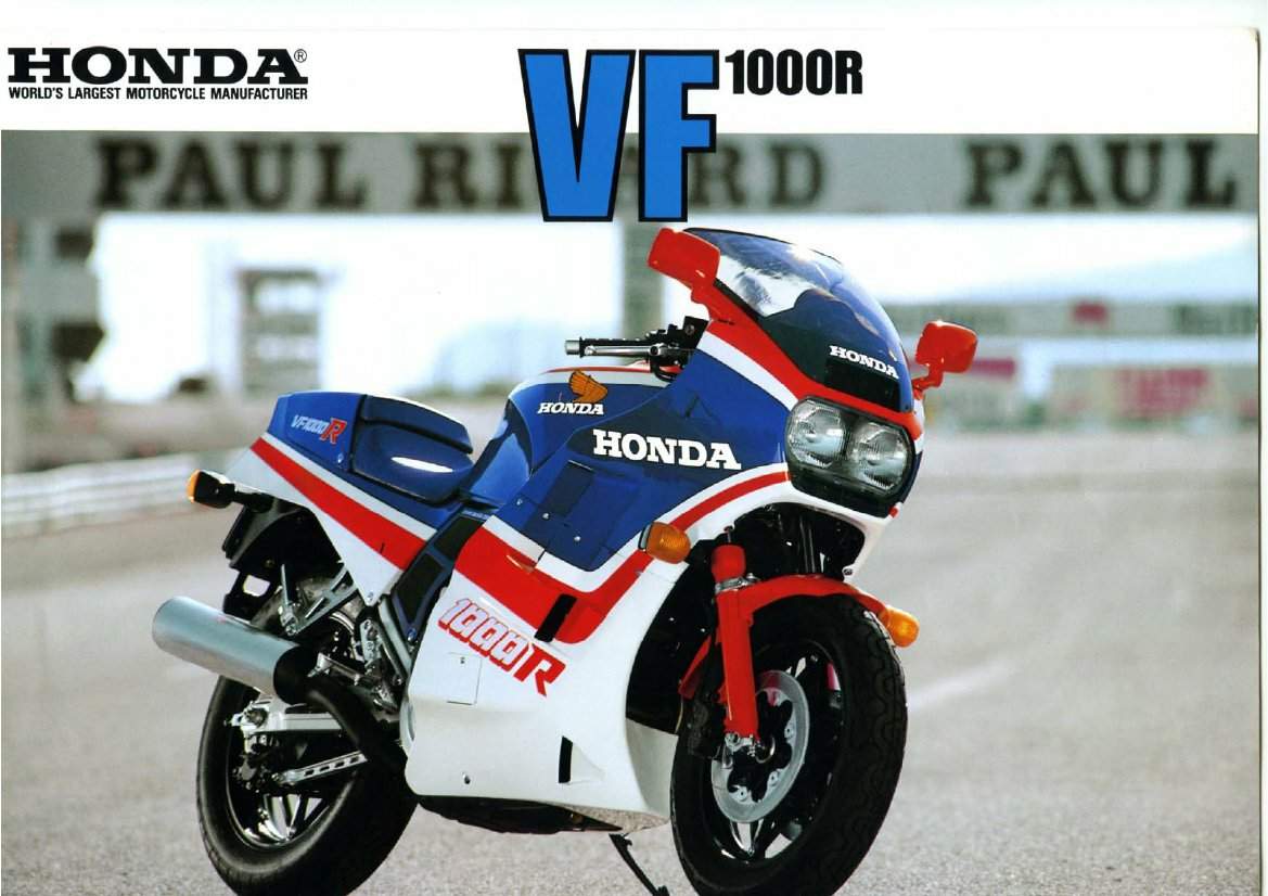 Honda vfr deals 1000 r 1985